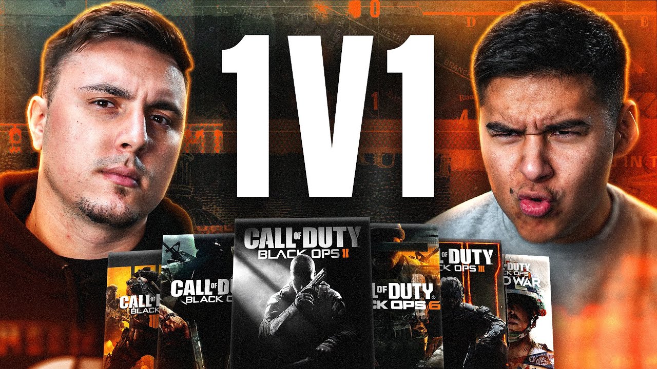 Shotzzy & Pred 1v1 in EVERY Black Ops