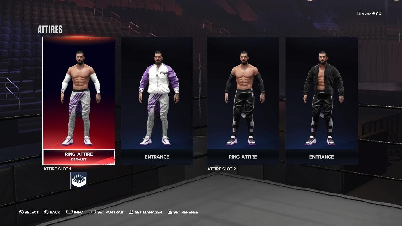 Finn Balor Judgement Day WWE Superstar Threads Attire Showcase WWE 2K24