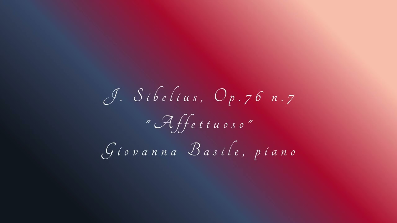 J. Sibelius, Op.76 n.7 