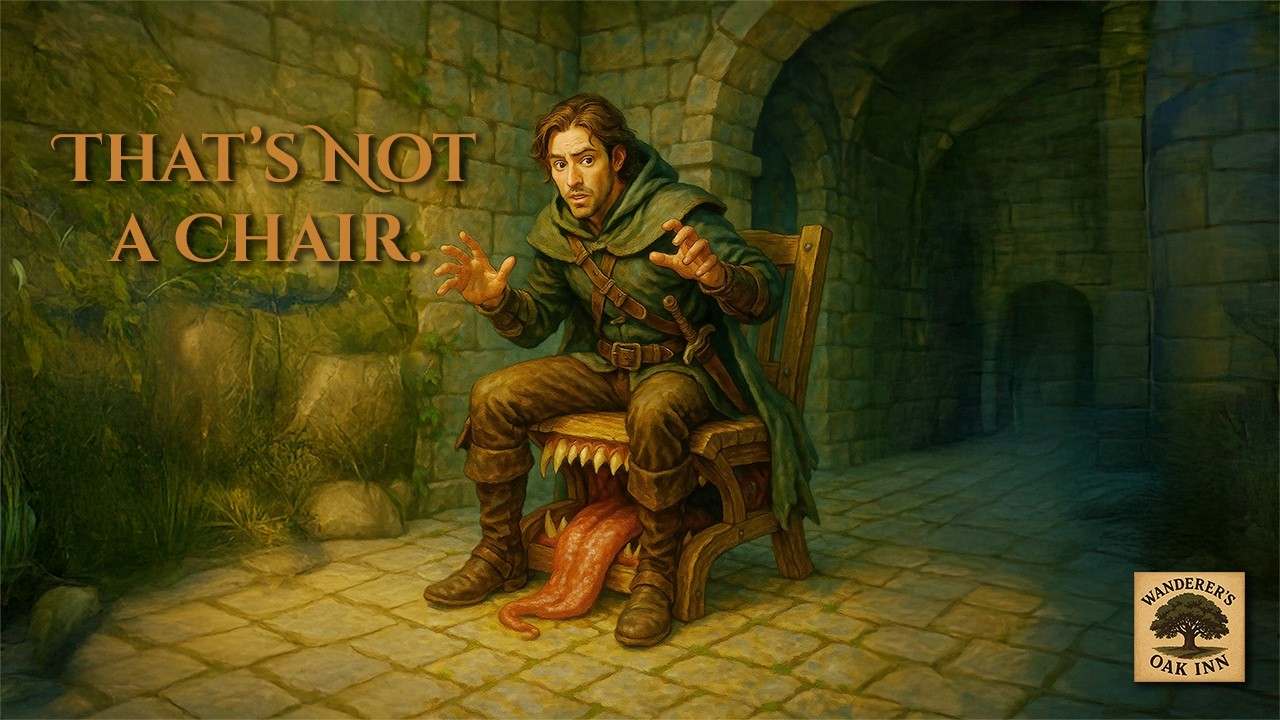 The Rogue Mistook a Mimic for a Chair – A Bard’s Tale from the Tavern | D&D & Fantasy RPG