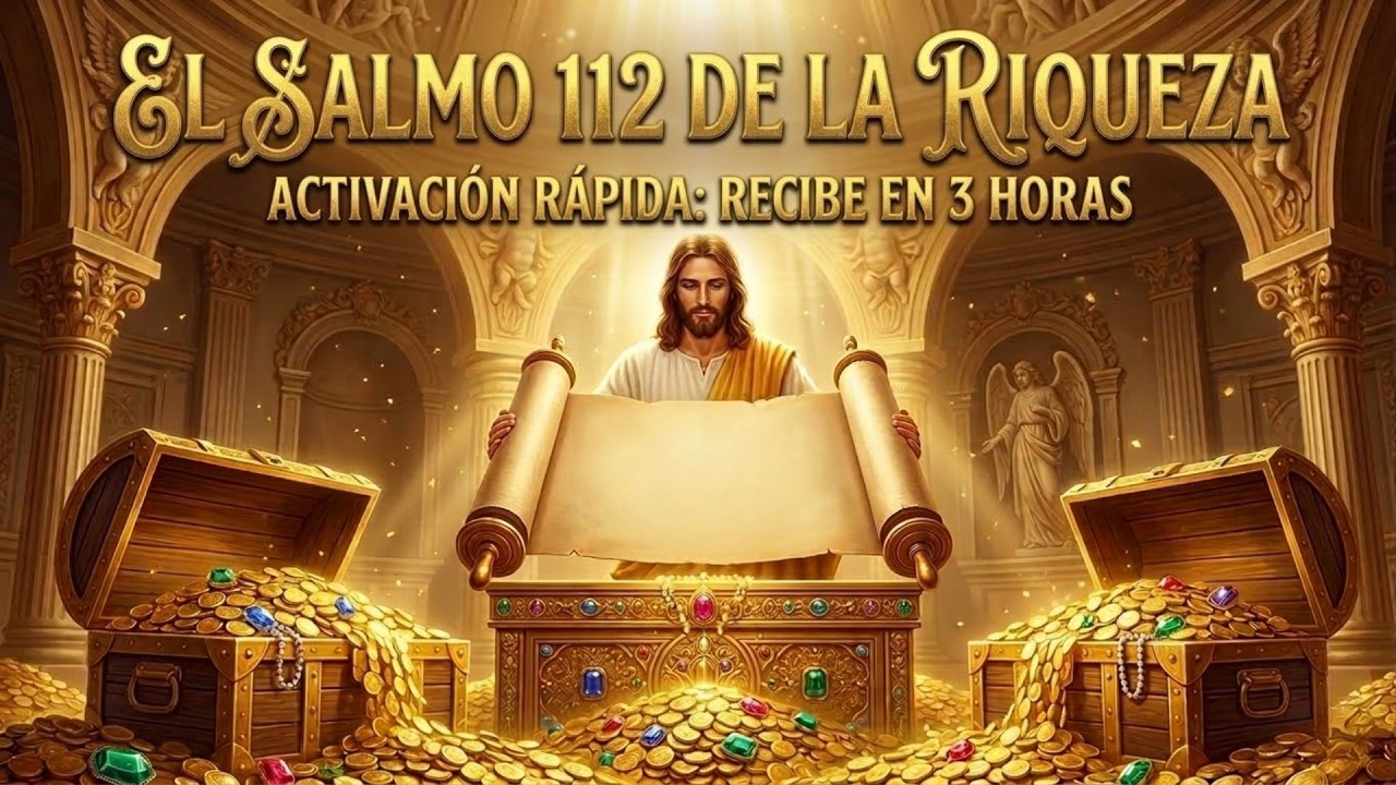 ¡HAS SIDO ELEGIDO AHORA! Salmo 112 - Recita 7x y el Dinero se MULTIPLICA en tu Mano en 3 Horas