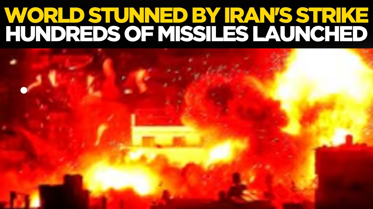Iran Strikes Israel LIVE: New Iranian Monster Missiles Break Israeli Defence Systems | War Live