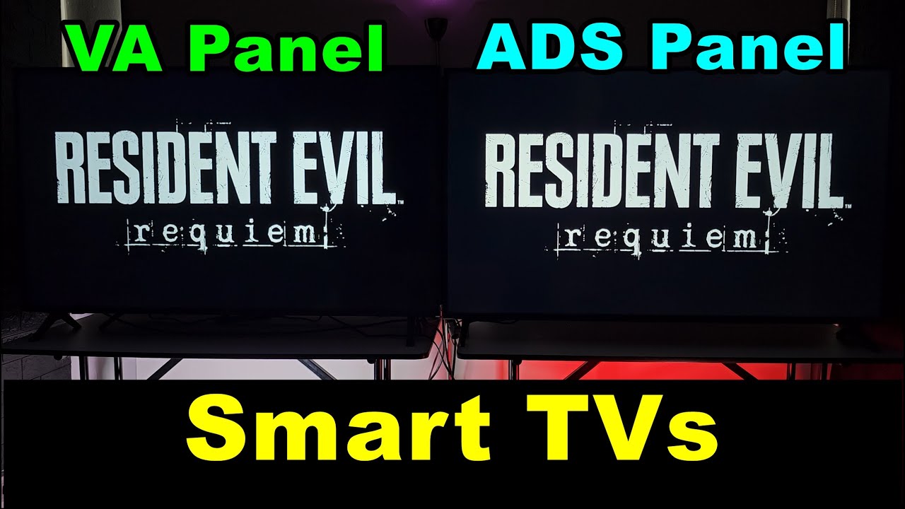 VA-панель против ADS-панели: производительность в темных сценах на смарт-телевизорах / Какая из н...