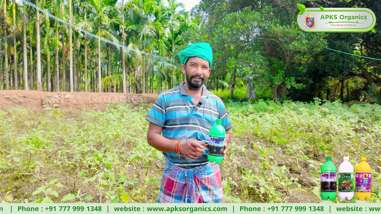 Brinjal Online Farmer Mr. Settu giving feedback about our Products