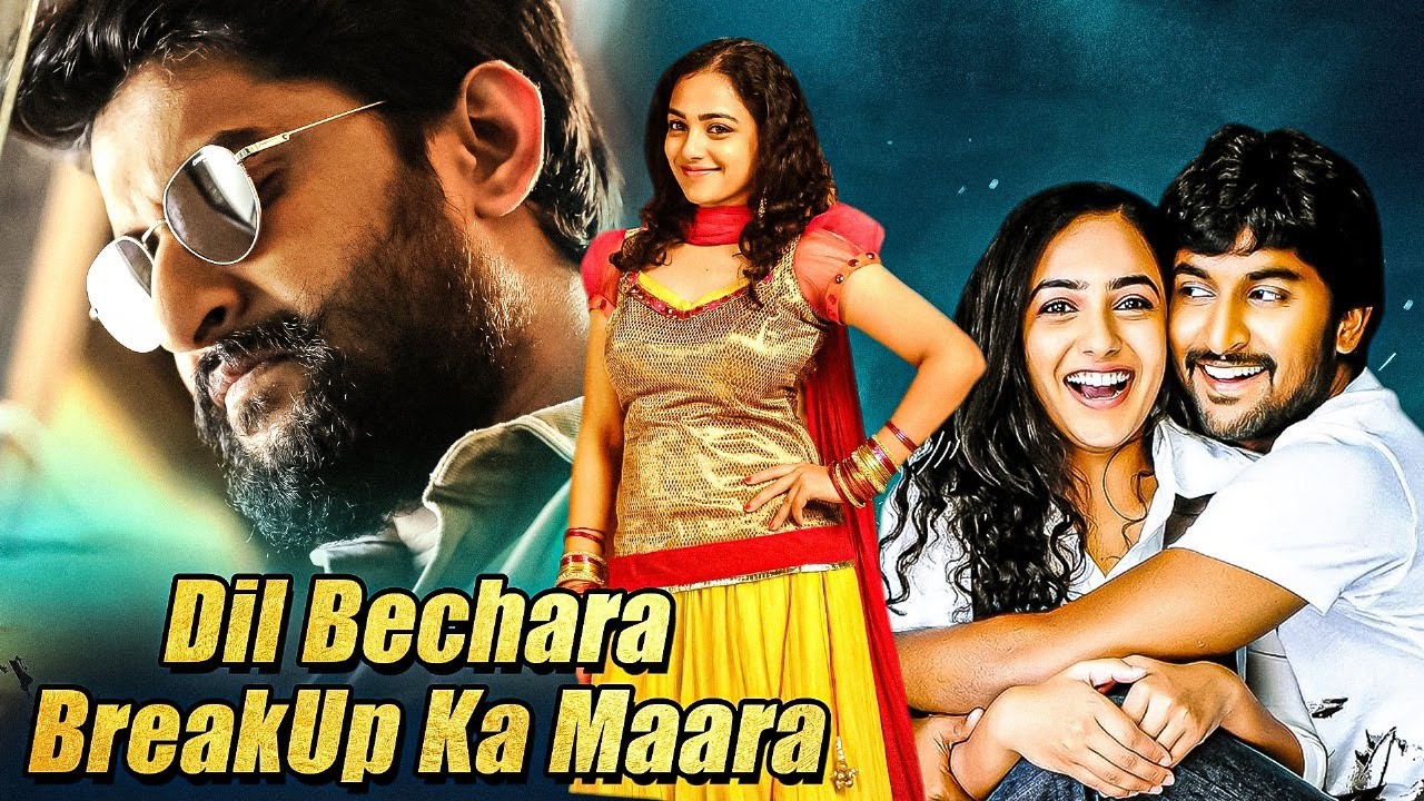 Dil Bechara Breakup Ka Maara Full Hindi Dubbed Movie | Nani, Nithya Menon | 2024 Latest South Movies