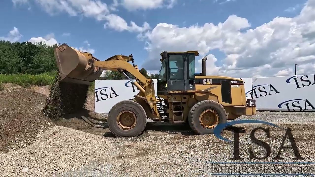 38032 - 2005 Cat 938G Wheel Loader Will Be Sold At Auction!