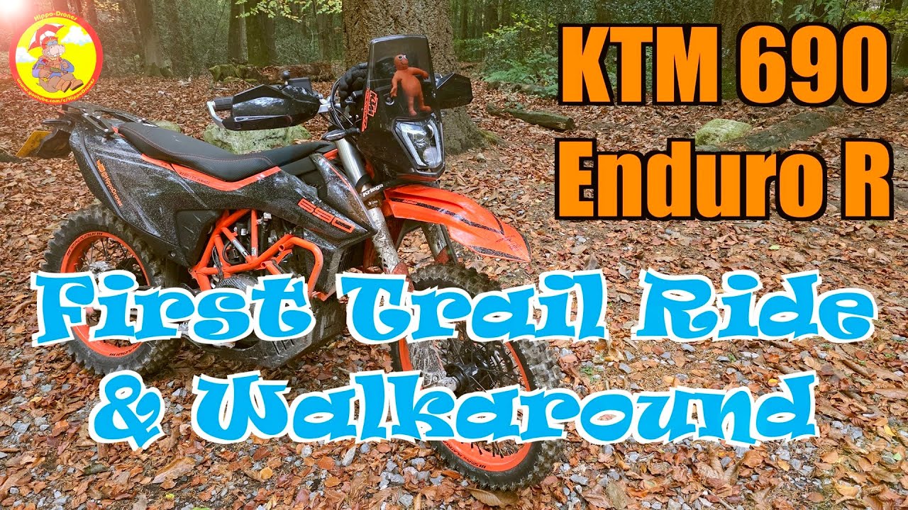 Первая поездка по бездорожью и осмотр моего KTM 690 Enduro R