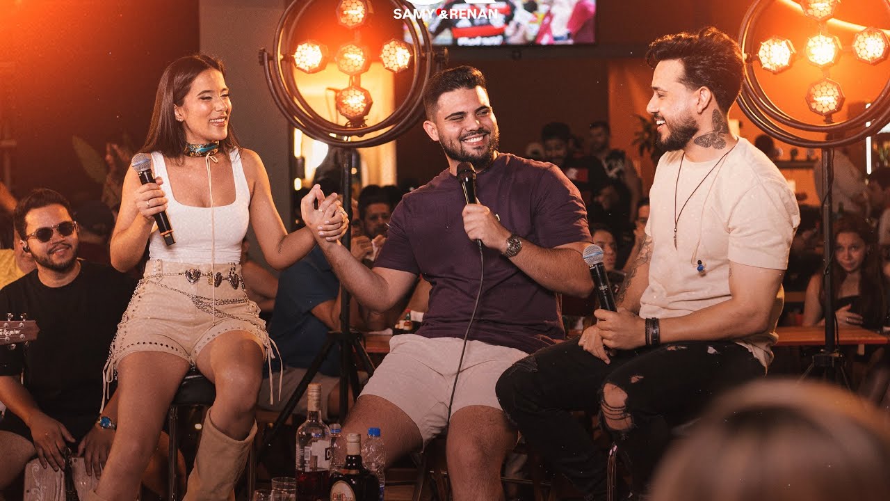 Samy e Renan feat Robson Carvalho - Pot-pourri - Irmão da lua / Preciso ser amado / Da boca pra fora