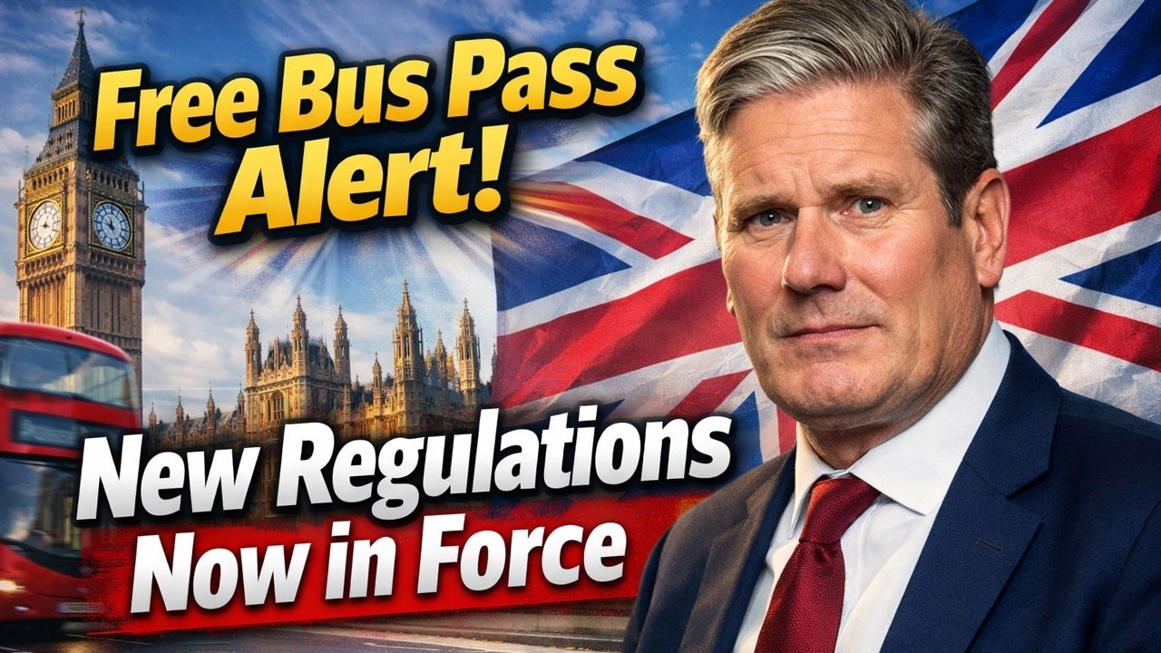 Free Bus Pass Alert &ndash; New Regulations Now in Force