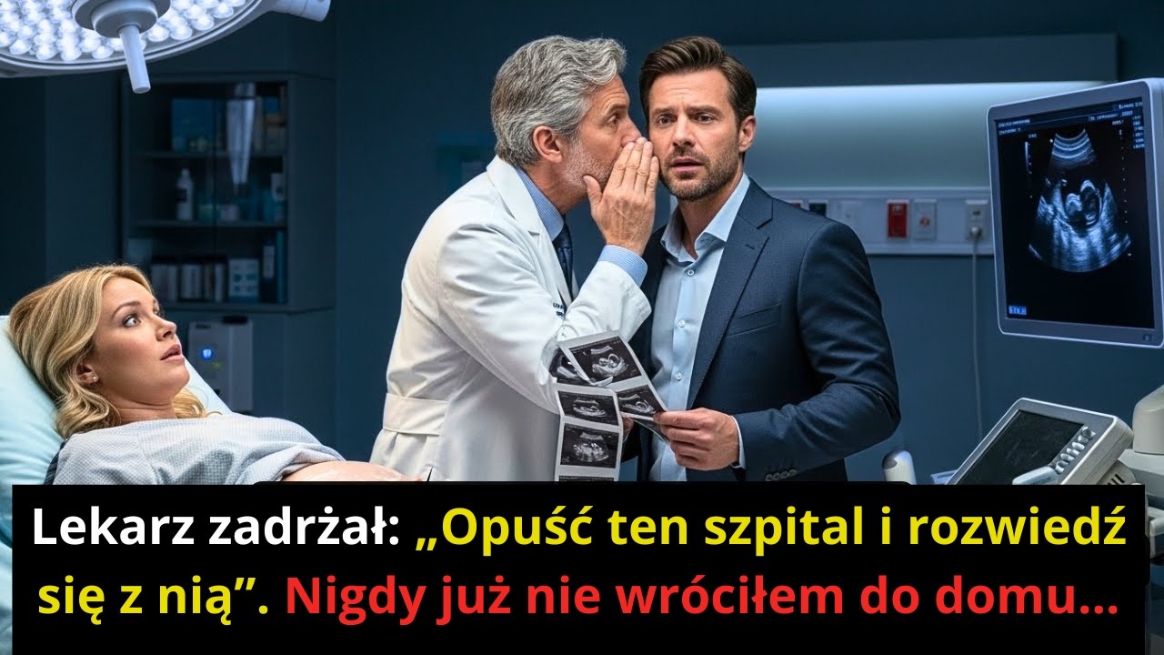 Lekarz spojrzał na USG mojej żony i szepnął „Uciekaj stąd natychmiast!”