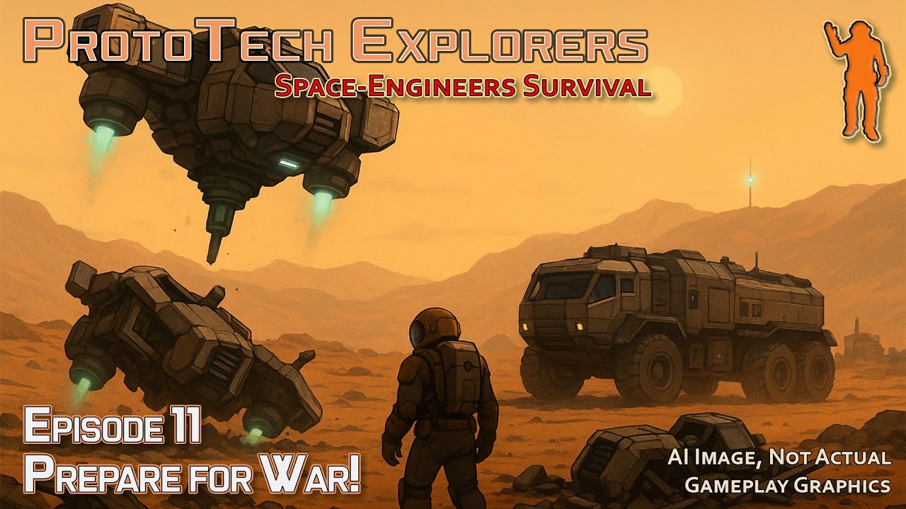 Broken Miners & a New Target | Prototech Explorers Ep.11 (Space Engineers Survival)