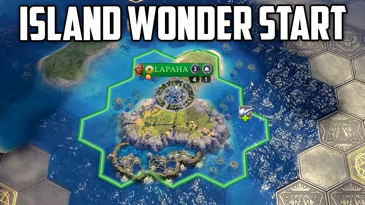 This TSL Island Natural Wonder Start as Tonga Ibn Battuta is INSANE - Civ 7