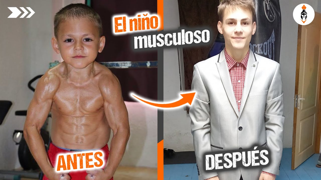 Así luce el niño más fuerte del mundo después de 18 años || Giuliano Stroe