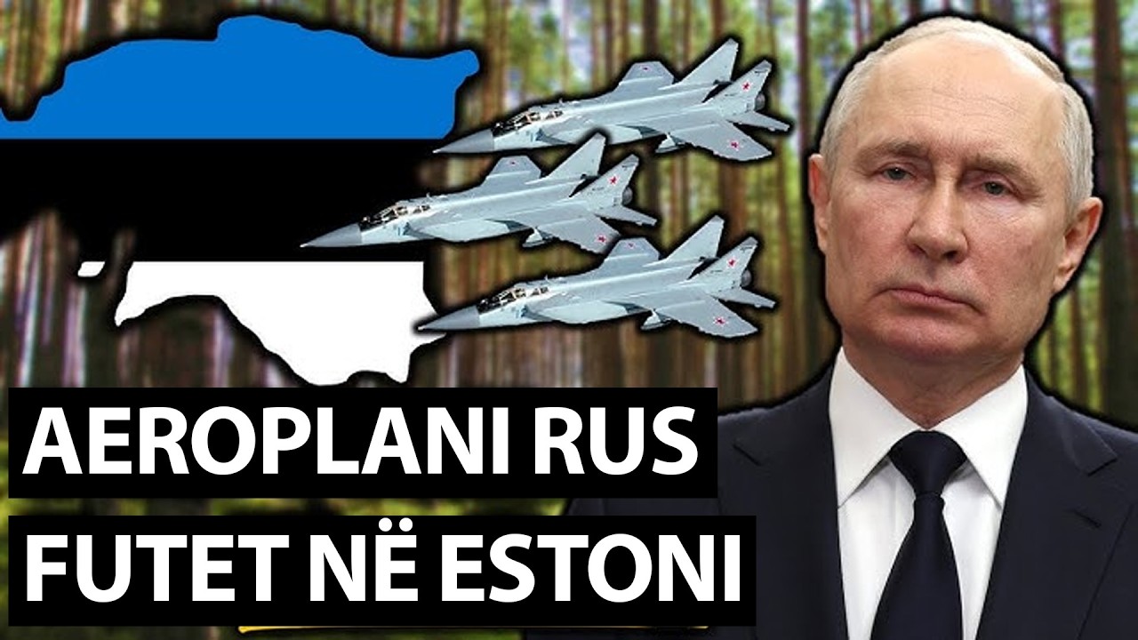 Aeroplani RUS futet në Estoni - Zbulohet MISIONI, reagon NATO!