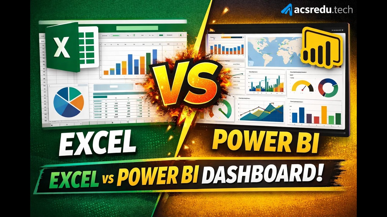 Why Use Power BI Over Excel? | Free Webinar Demo | Excel vs Power BI Explained (Recording)
