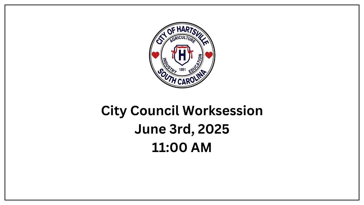 City Council Worksession - June 3rd, 2025