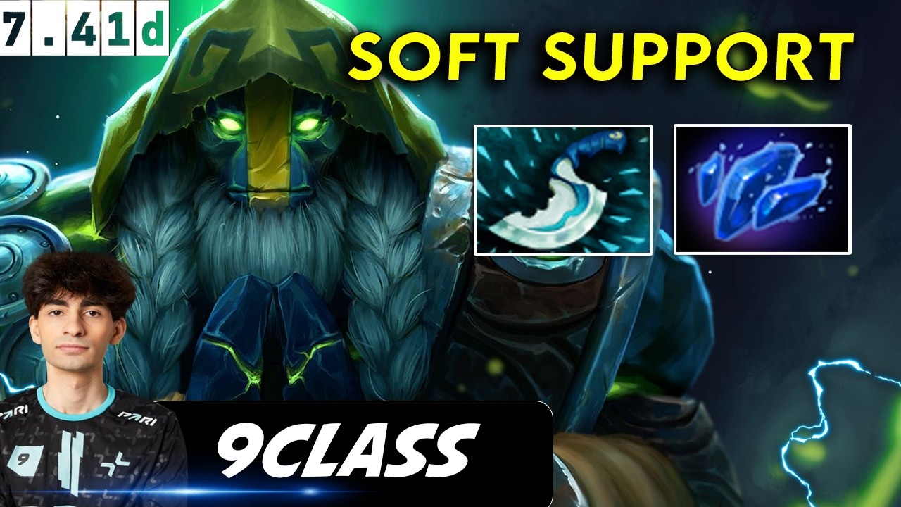9Class Earth Spirit Soft Support - Dota 2 Patch 7.41d Pro Player Full gameplay