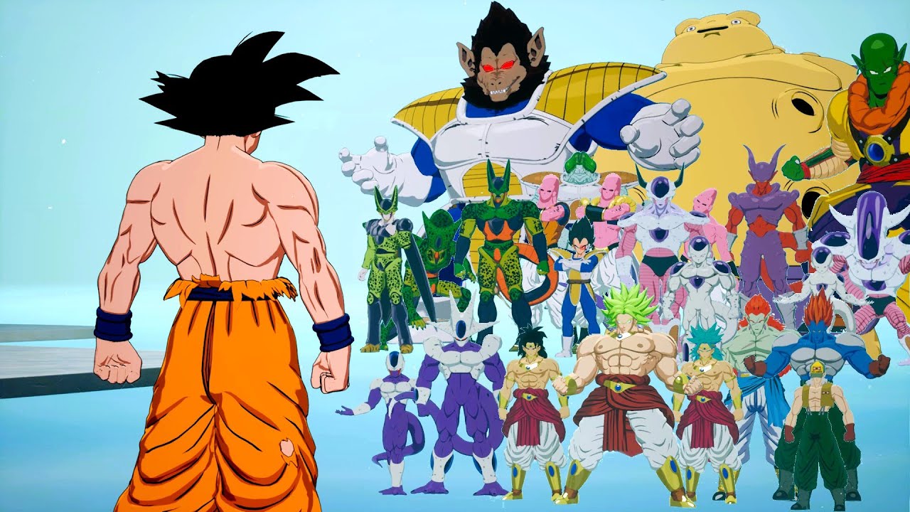 Dragon Ball Sparking Zero – All Dragon Ball Z Villain Transformations