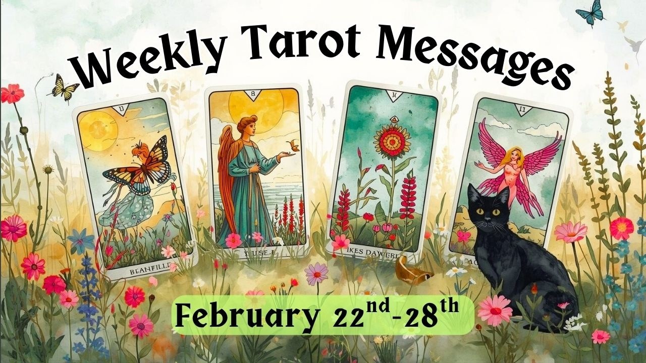 Weekly Tarot Messages✨ February 22nd-28th✨A Fresh New Start!🥰~Pick A Message-🎴🎴🎴🎴