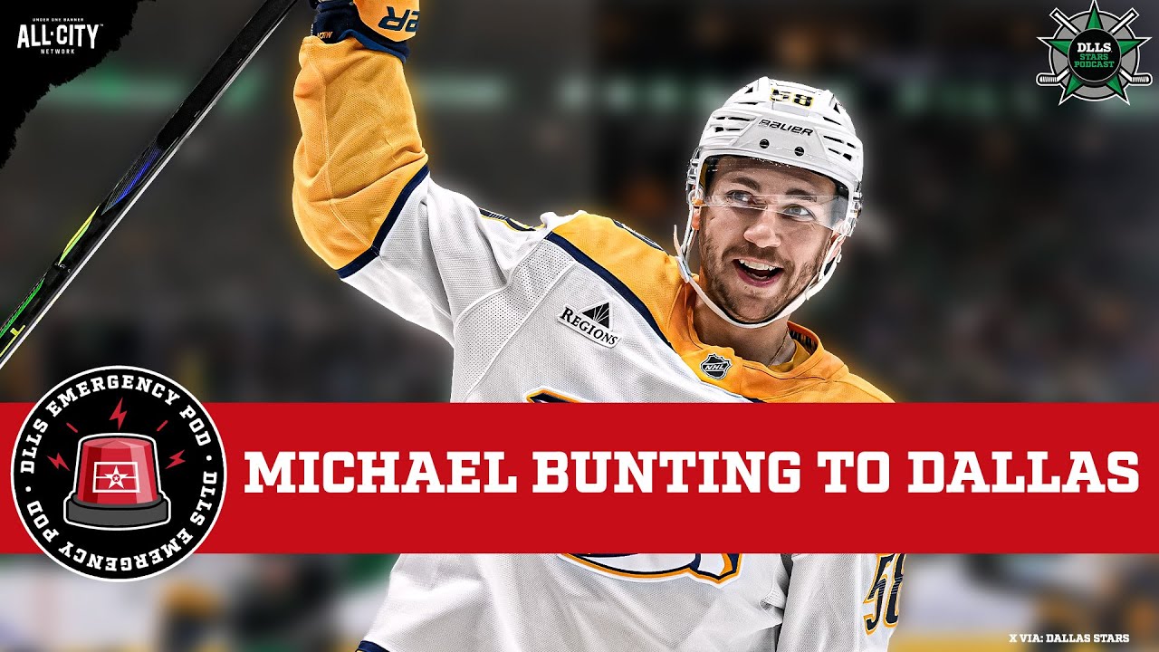 Breaking: Stars Trade for Michael Bunting
