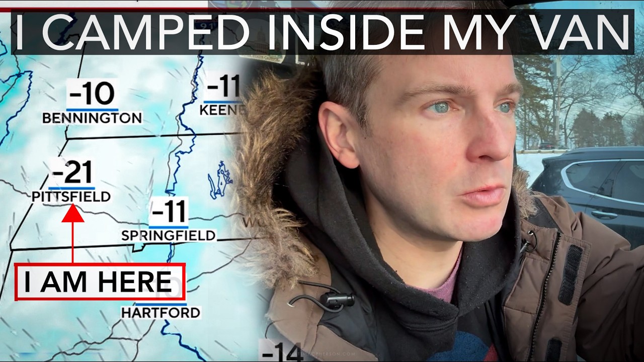 My Coldest Night Ever in the Van