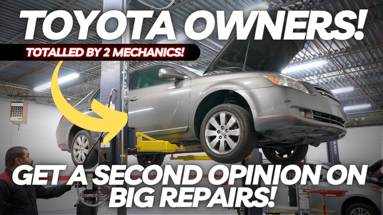 TOYOTA OWNERS! Always Get a Second Opinion on Big Repairs! Almost Totalled!