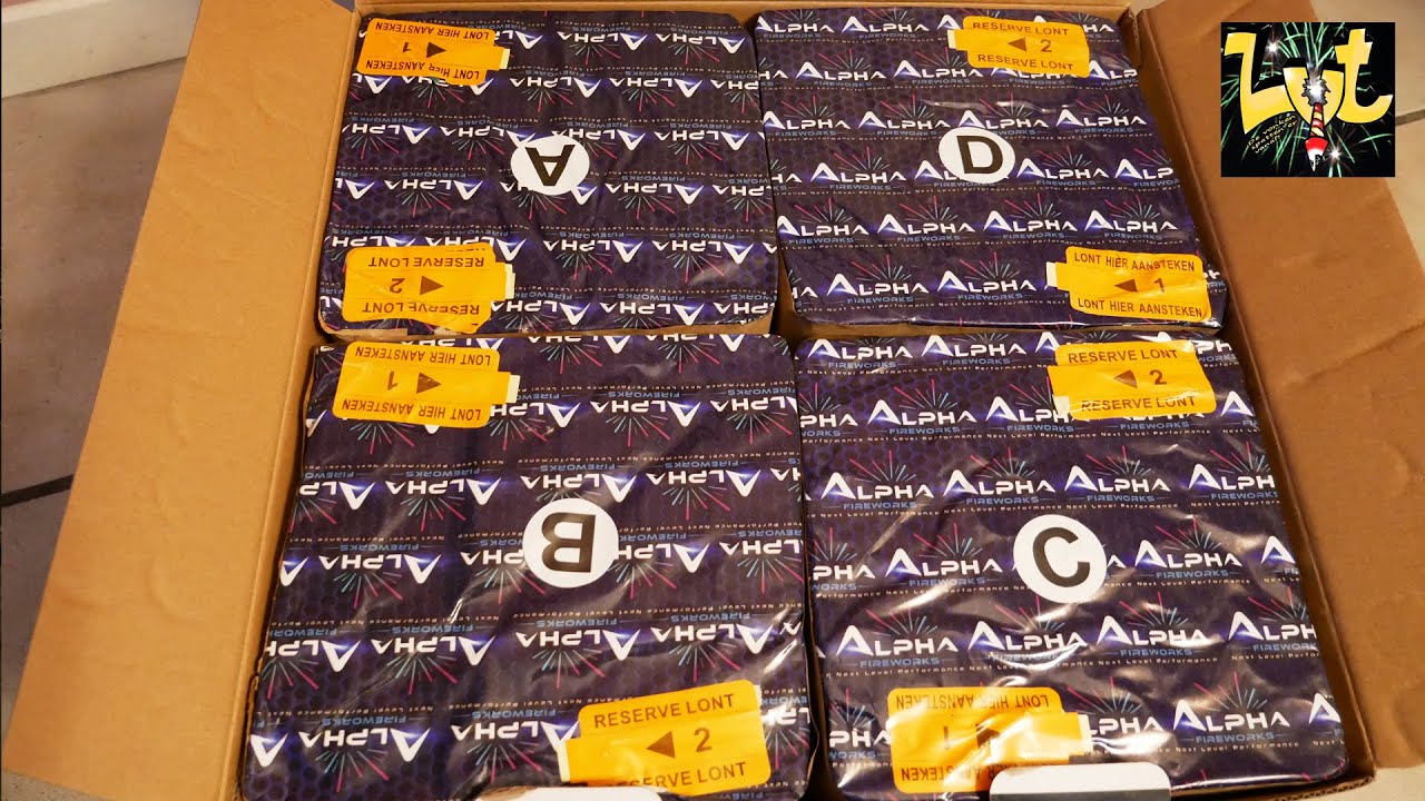 The Vault 144 Shots Vuurwerk Flowerbed Alpha Fireworks