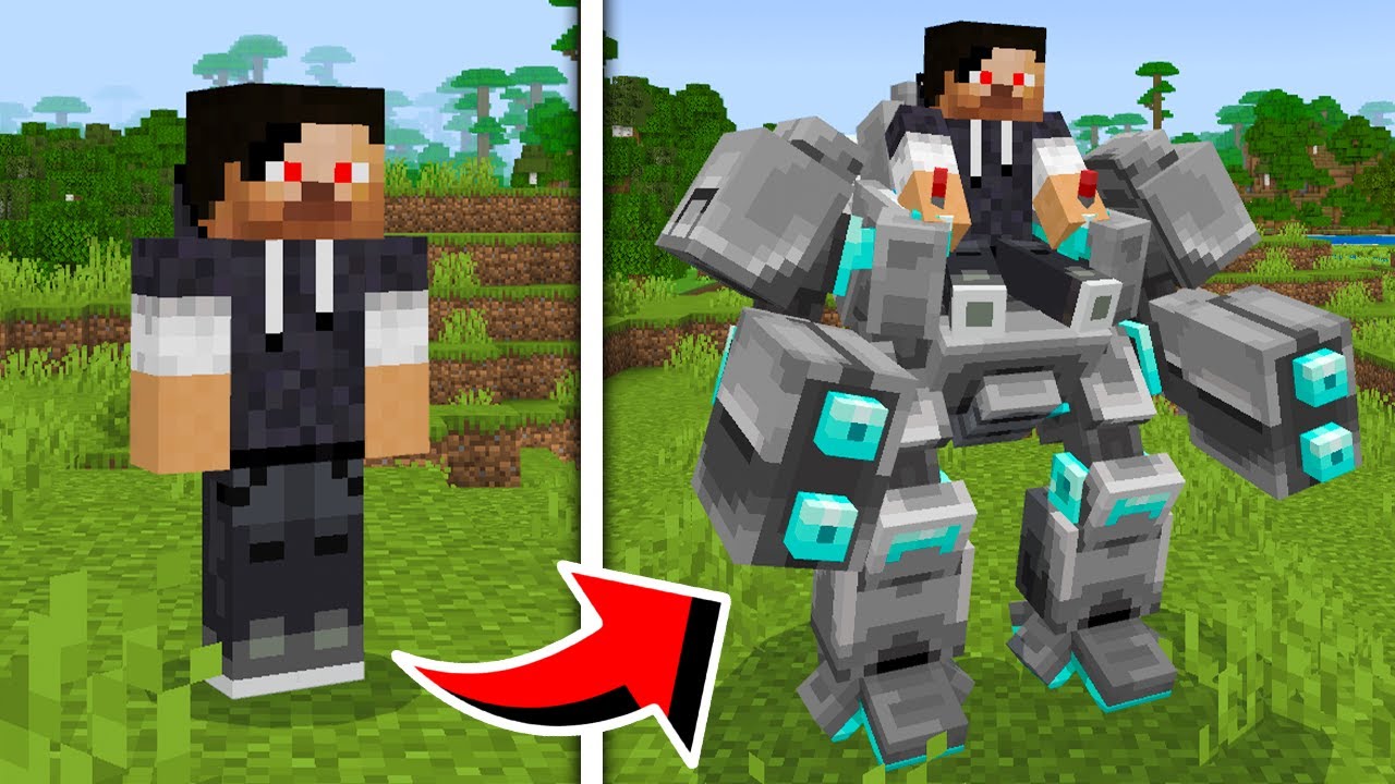 Minecraft, De Robottá Változom