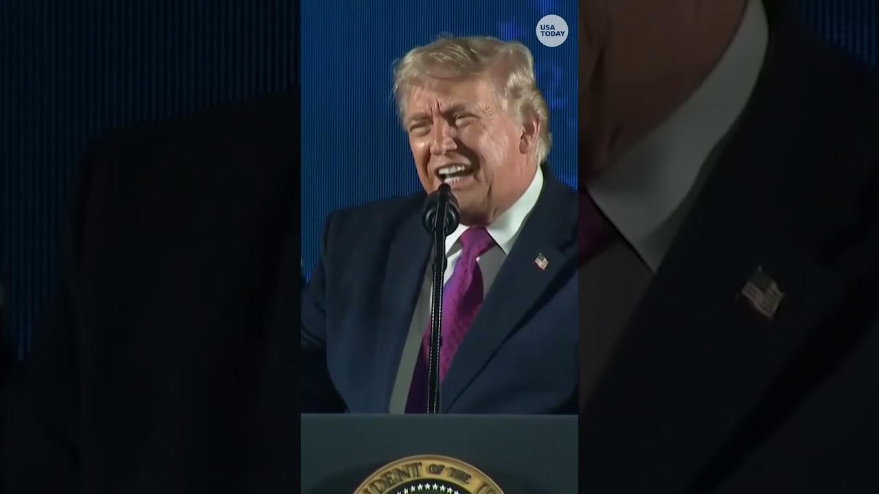 Выступление президента Дональда Трампа перед фейерверком на мероприятии &laquo;Америка 250&raquo; у горы Рашмор