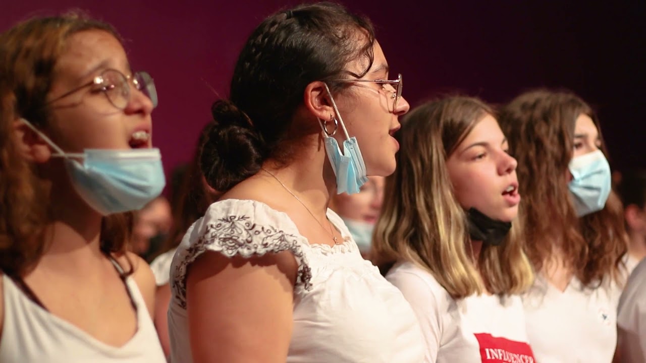 Chorale du Collège le Mourion et options musique lycée Jean Vilar 7 juin 2021