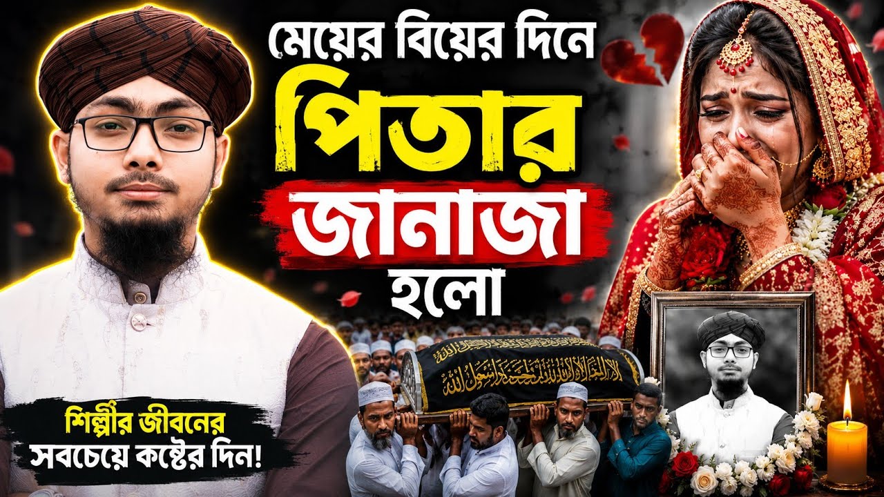 মেয়ের বিয়ের দিনে পিতার জানাযা হলো | খুব দুঃখের গজল | Alamin Gazi Gojol 2023 | Bangla Gojol 2023