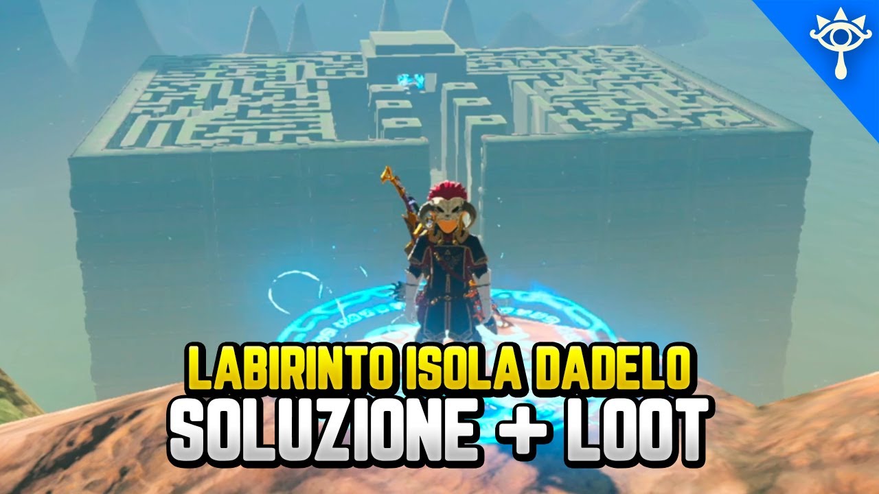 SOLUZIONE LABIRINTO ISOLA DADELO + LOOT - Guida Zelda BOTW ITA