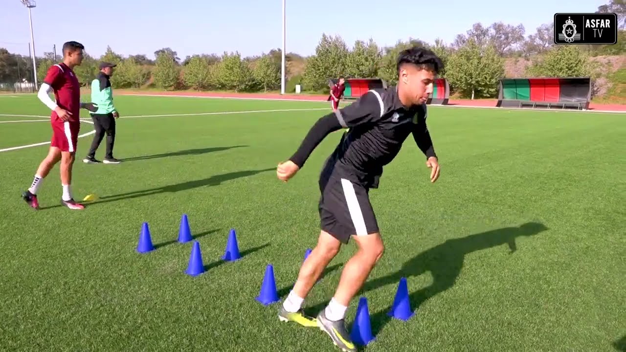 🟢⚫🔴⚽🥅🎥 تحضيرات أمل الجيش الملكي  🔥