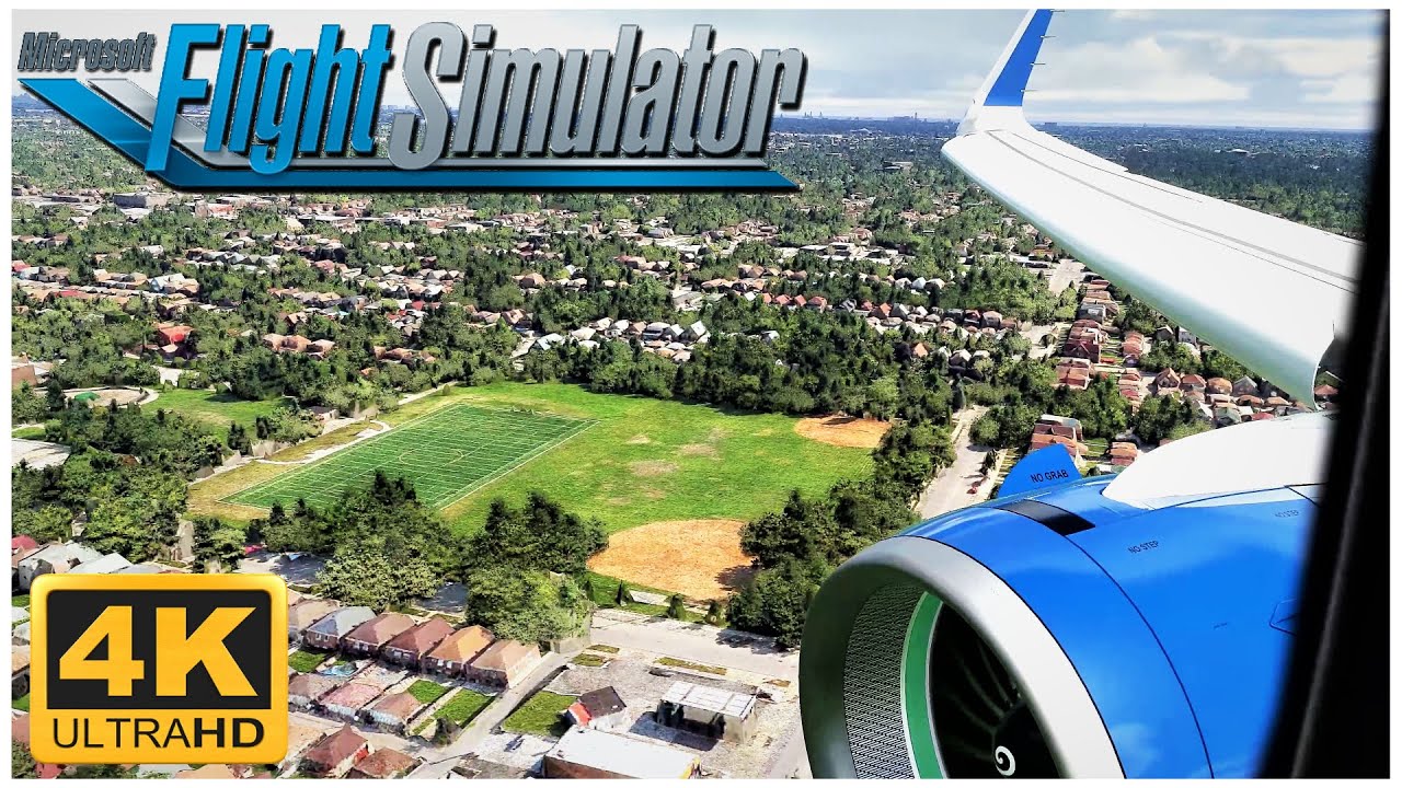 Microsoft Flight Simulator 2020 *4K EXTREME GRAPHCS* |  A32NX Beautiful Approach Into Chicago Midway