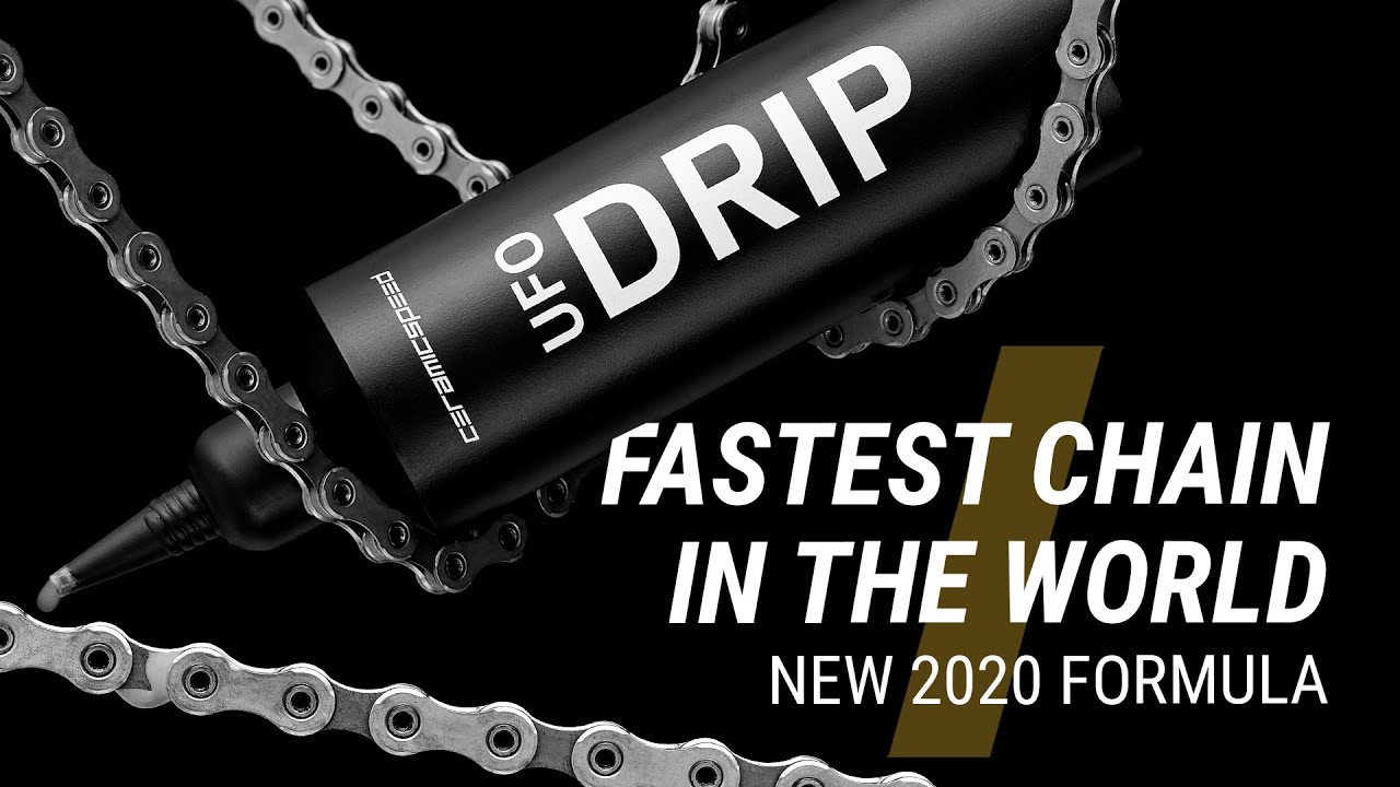 CeramicSpeed ​​UFO Drip НОВАЯ ФОРМУЛА 2020 ГОДА // Самое быстрое покрытие цепи в мире!