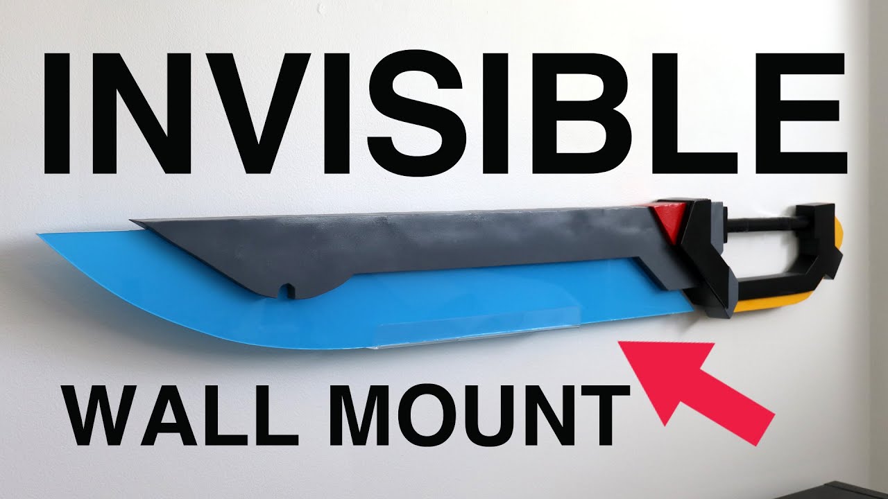 Make an INVISIBLE Wall Mount: Simple DIY
