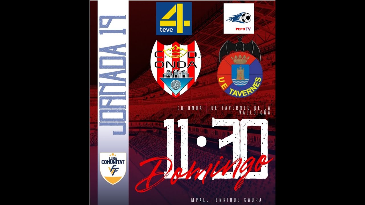 J19 CD Onda 0 - UE Tavernes 1
