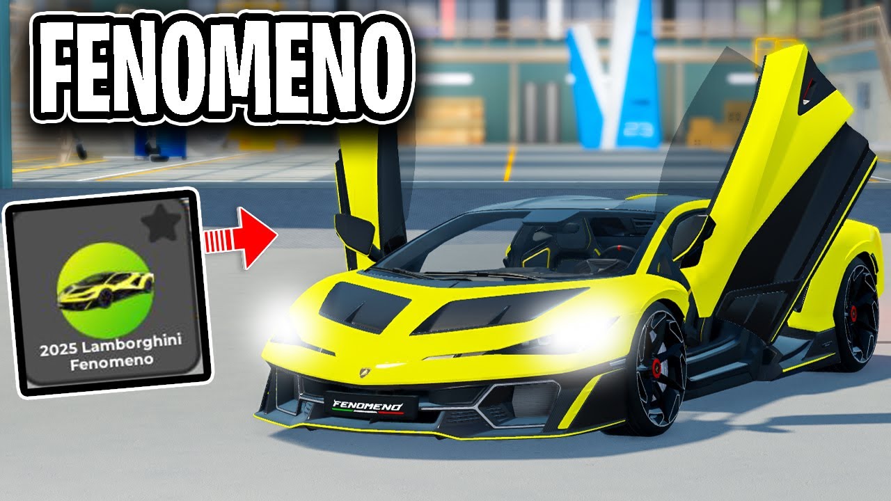 How To Get The LAMBORGHINI FENOMENO In Driving Empire!