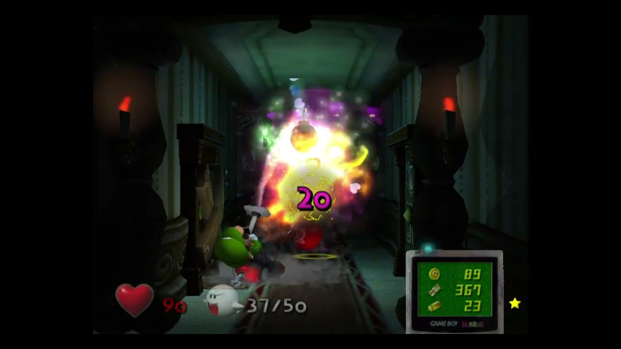 Luigis Mansion Prepare To Cry! Messing around one last time before deleting the rom!