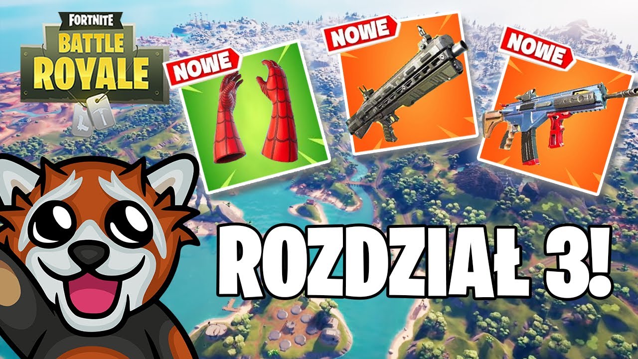 ROZDZIAŁ 3! NOWA MAPA! SPIDERMAN! - Fortnite Ewron