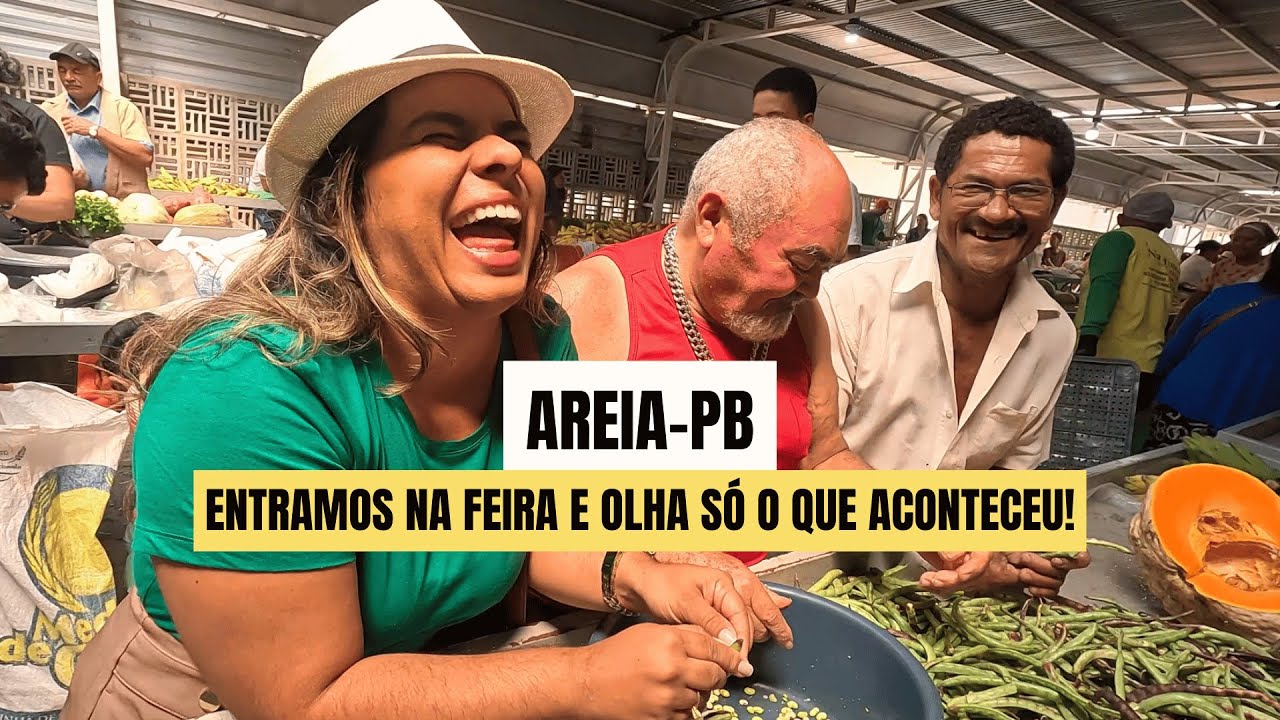 Conhecendo a Feira Livre de Areia PB,O que a gente viu, comeu e comprou... #areialpb #paraiba