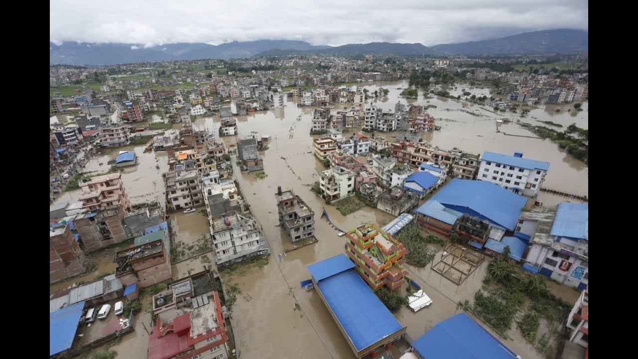 Bhaktapur flood,, Nepal extreme weather, rains in Kathmandu,