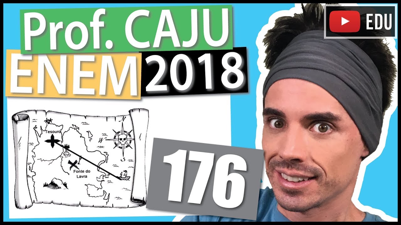 [ENEM 2018] 176 📓 ESCALA Um mapa é a representação reduzida e simplificada de uma localidade