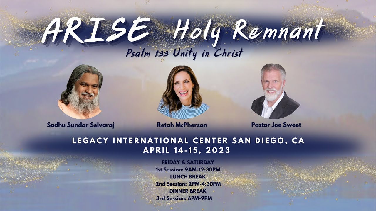 Arise Holy Remnant | Retah McPherson | Saturday | April 15th 6:00PM | 4.15.2023
