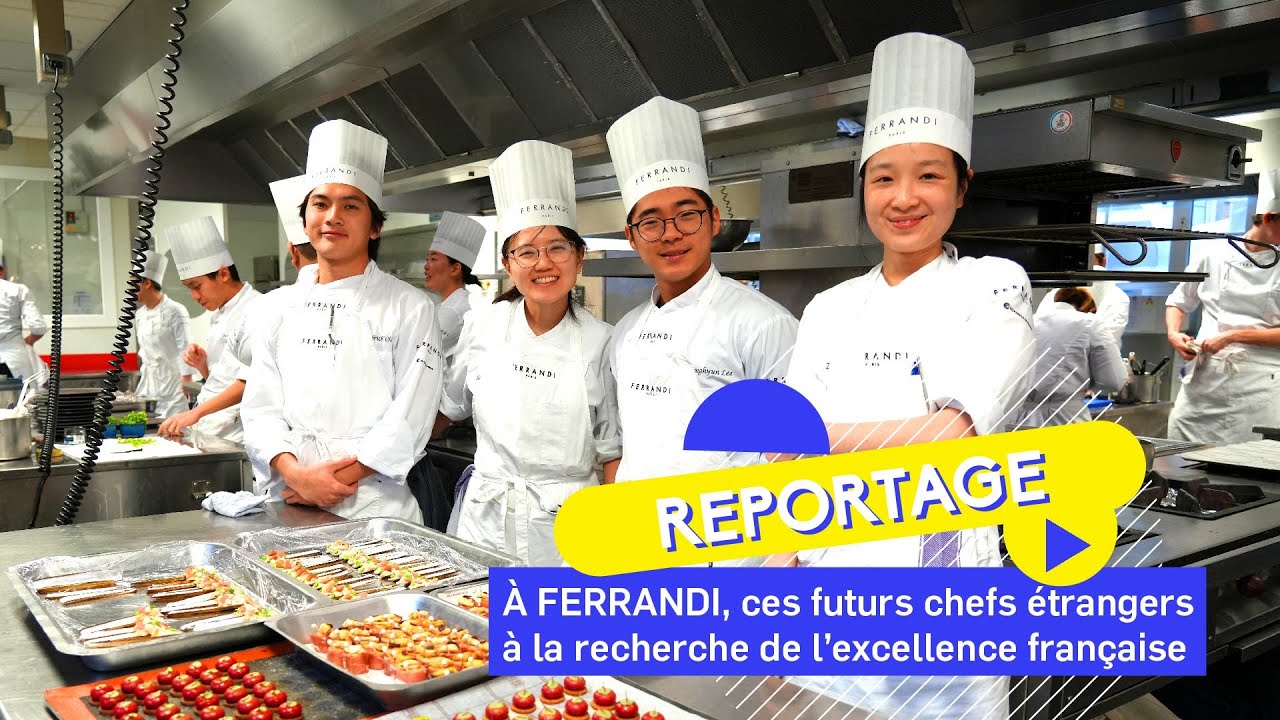 À FERRANDI, ces futurs chefs étrangers à la recherche de l’excellence française