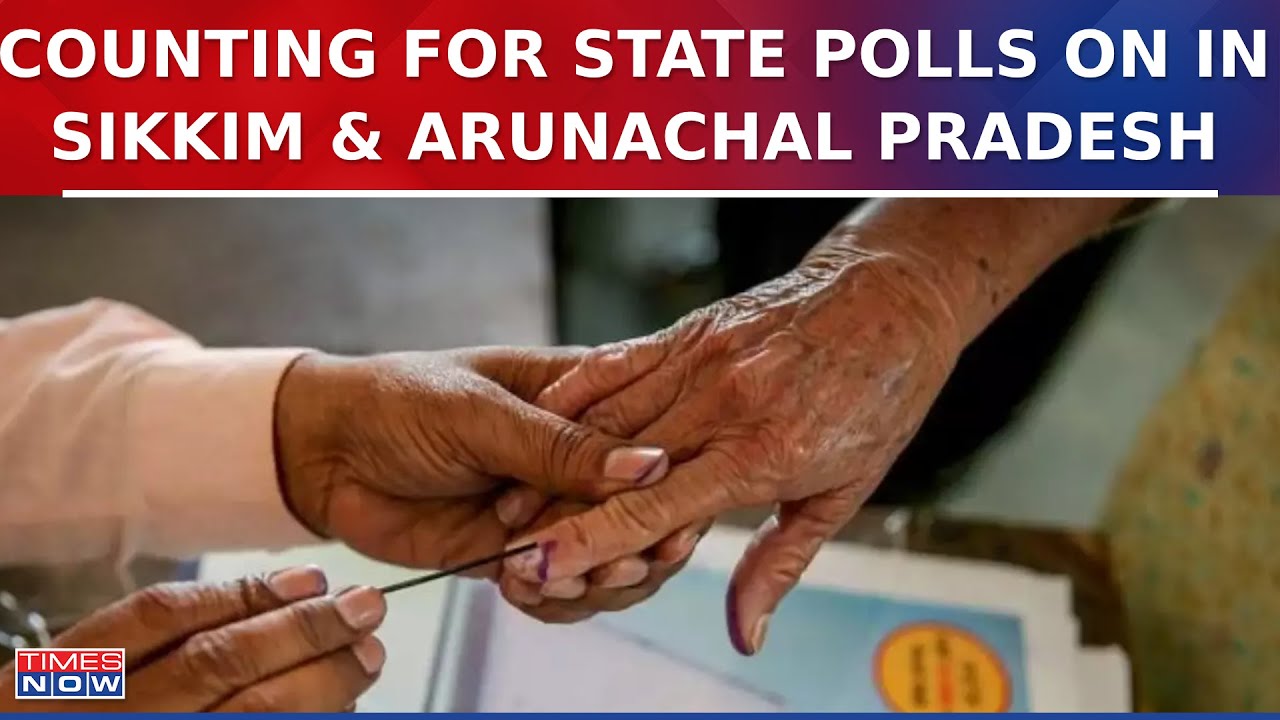 Assembly Poll Results: BJP Wins 10 Seats Unopposed In Arunachal Pradesh, SKM Ahead In Sikkim