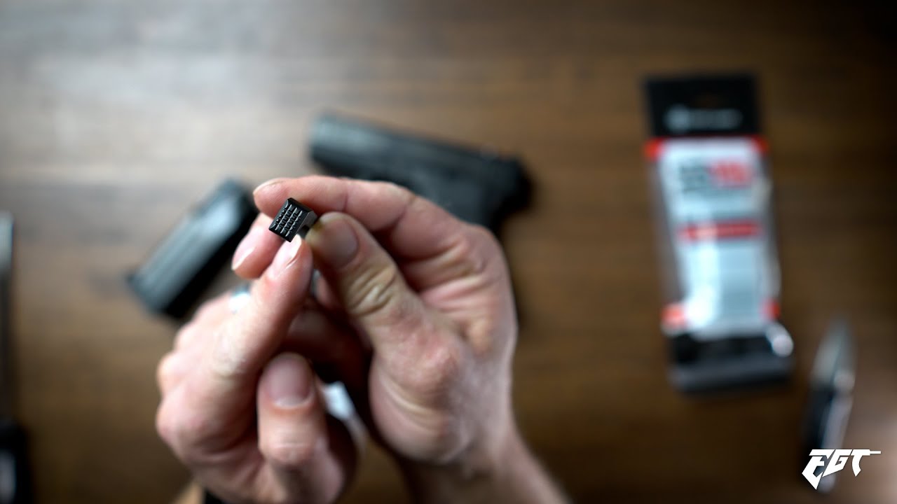 Shield Arms Steel Mag Catch/Release Installation On Glock 43x For S15 Magazines