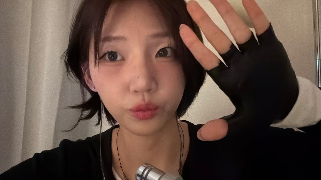 가죽반장갑 | zoom h6 ASMR