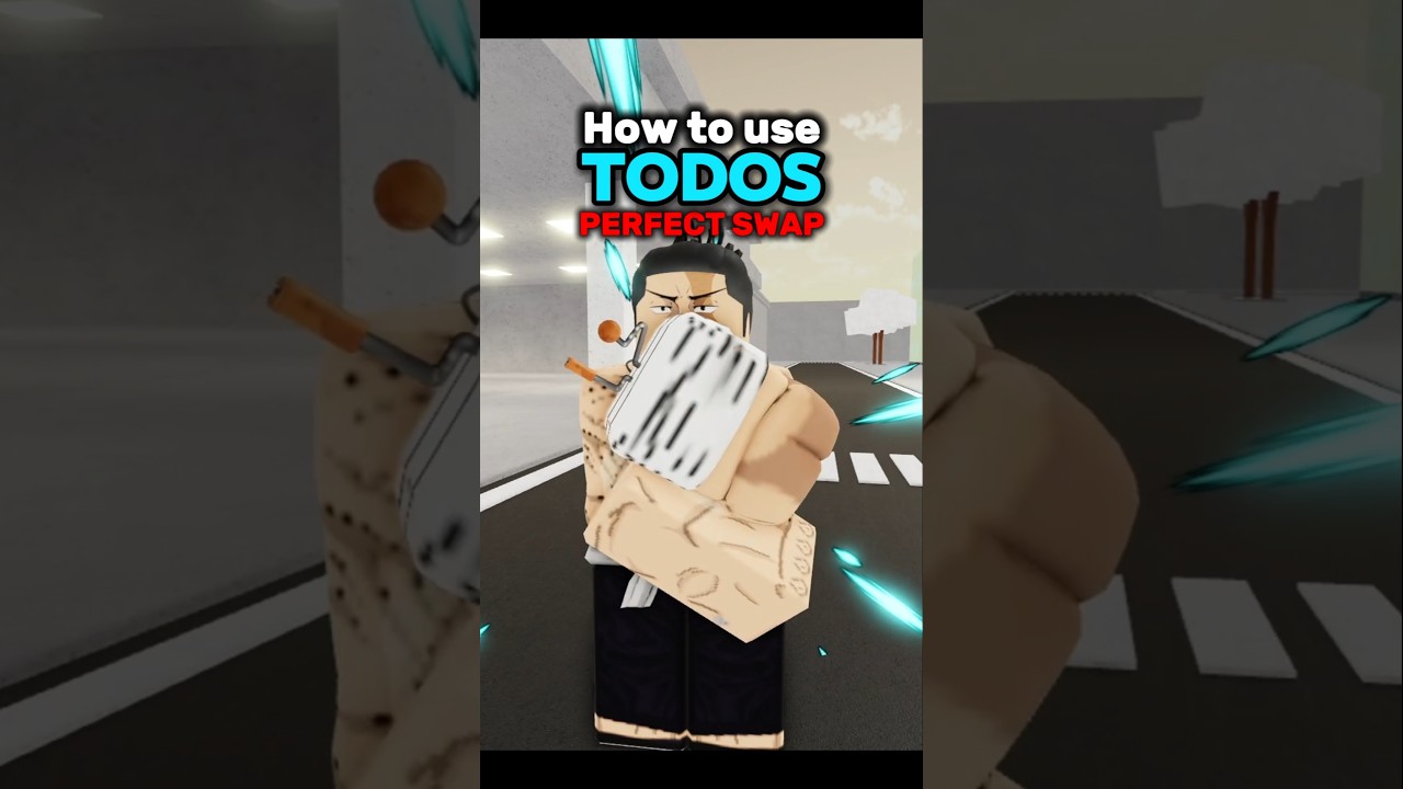How to Use Todo's Perfect Swap #jujutsushenanigans #roblox #foryou #shenanigans #jjk #jjs #anime