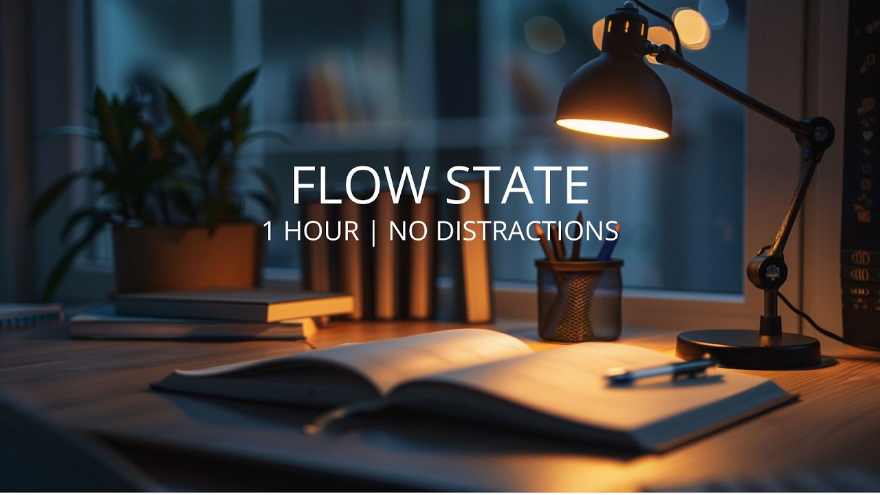Late Night Study Music for Exams | Calm Alert Focus | Cinematic Concentration | 1 Hour